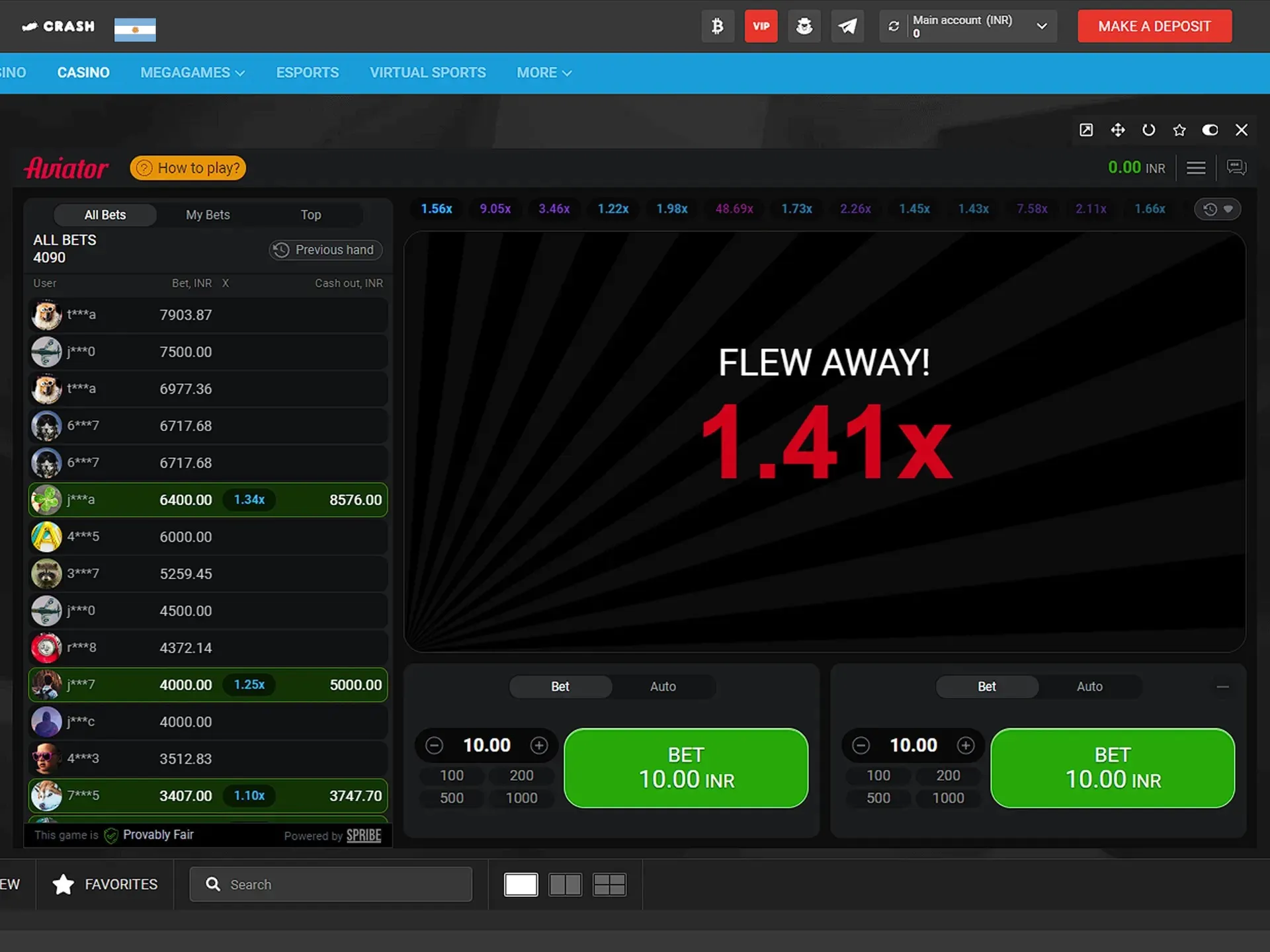 Tools and Features Available in Aviator